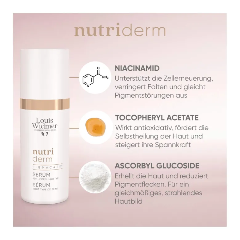 Widmer nutriderm Pigmacare Serum unparfümiert, 30 ml