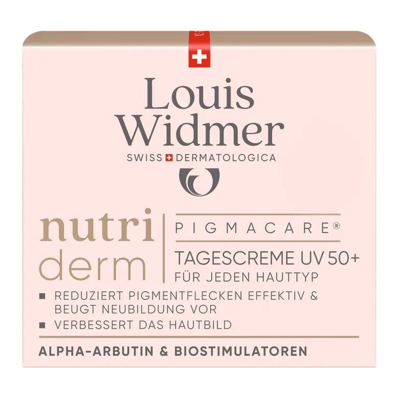 Widmer nutriderm Pigmacare Tagescreme UV 50+ parfümiert, 50 ml