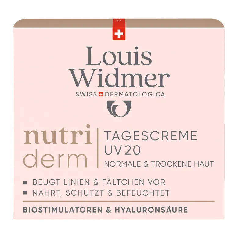 Widmer nutriderm Tagescreme UV 20 leicht parfümiert, 50 ml