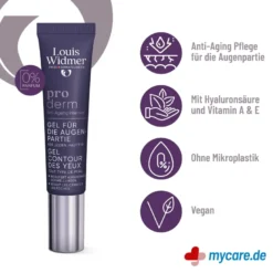 Widmer proderm Gel für die Augenpartie Intensiv unparfümiert, 15 ml
