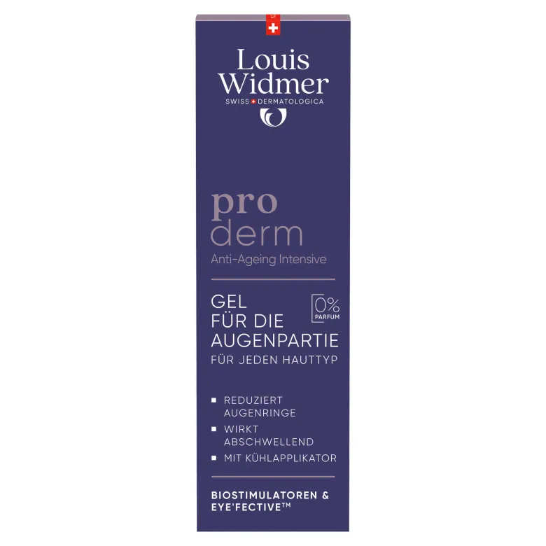 Widmer proderm Gel für die Augenpartie Intensiv unparfümiert, 15 ml