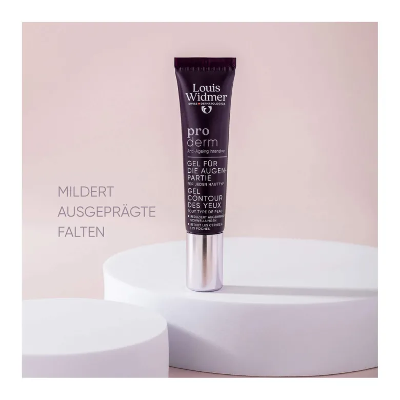 Widmer proderm Gel für die Augenpartie Intensiv unparfümiert, 15 ml