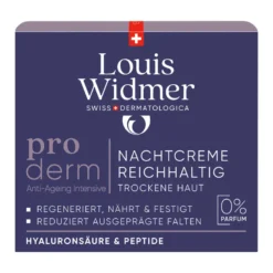Widmer proderm Nachtcreme Reichhaltig unparfümiert, 50 ml