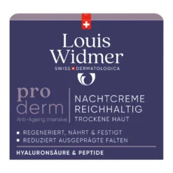 Widmer proderm Nachtcreme Reichhaltig leicht parfümiert, 50 ml