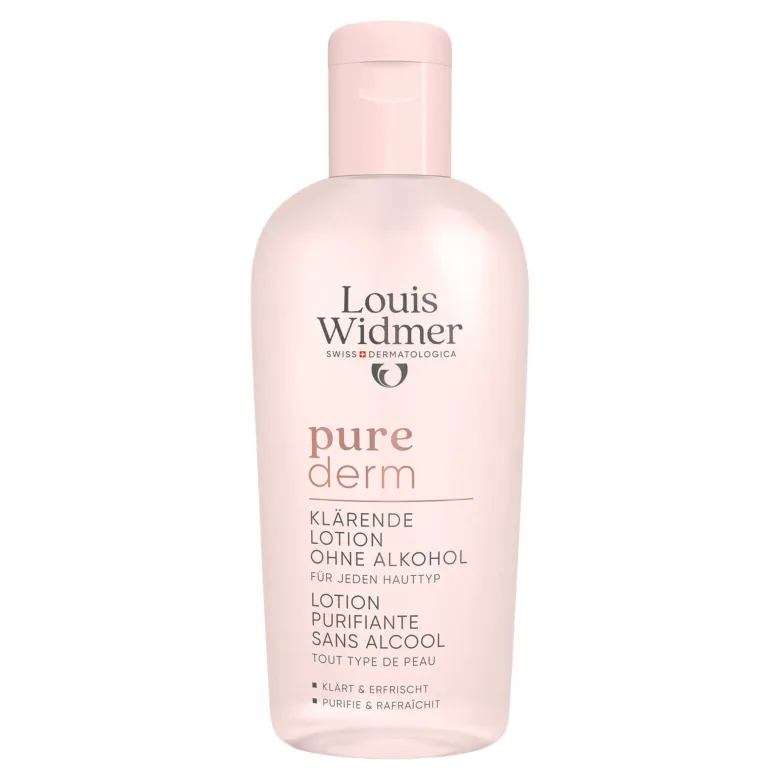 Widmer purederm klärende Lotion ohne Alkohol unparfümiert, 200 ml