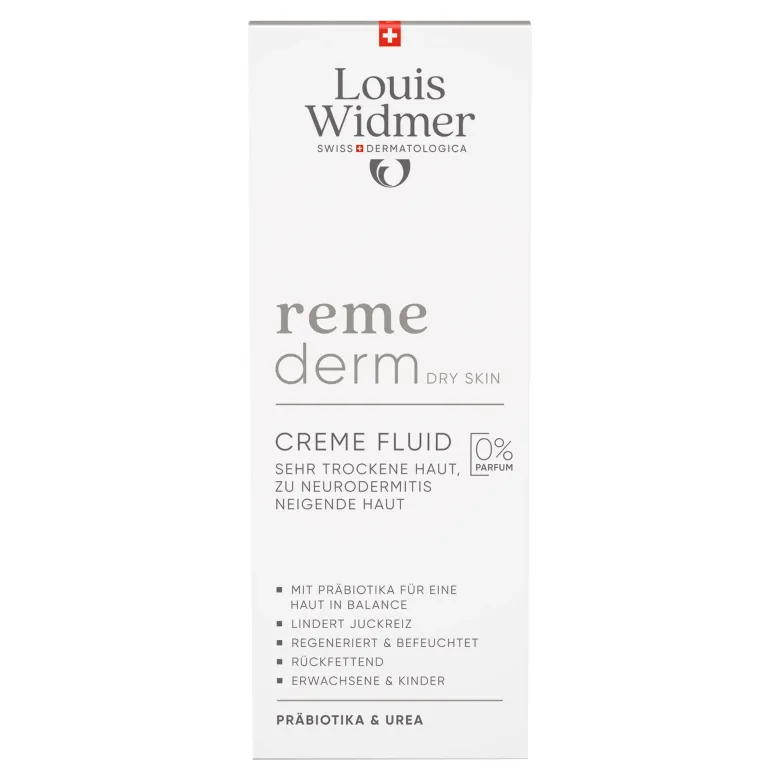 Widmer remederm Creme Fluid Präbiotika unparfümiert, 200 ml