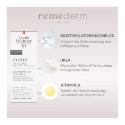 Widmer remederm Körpermilch 10% Urea leicht parfümiert, 200 ml