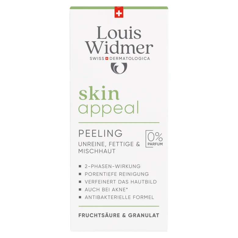 Widmer skinappeal Peeling unparfümiert, 50 ml