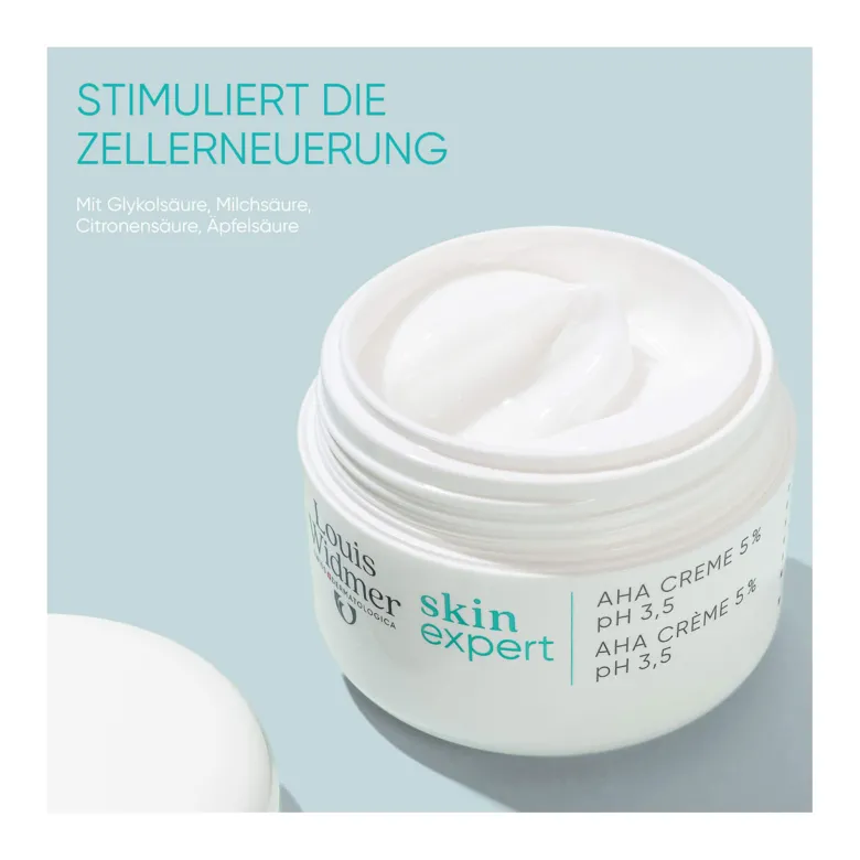 Widmer skinexpert AHA Creme 5 % unparfümiert, 50 ml