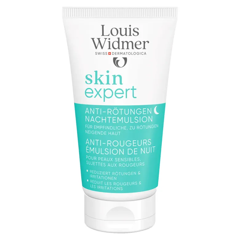 Widmer skinexpert Anti-Rötungen Unparfümierte Nachtemulsion, 50 ml