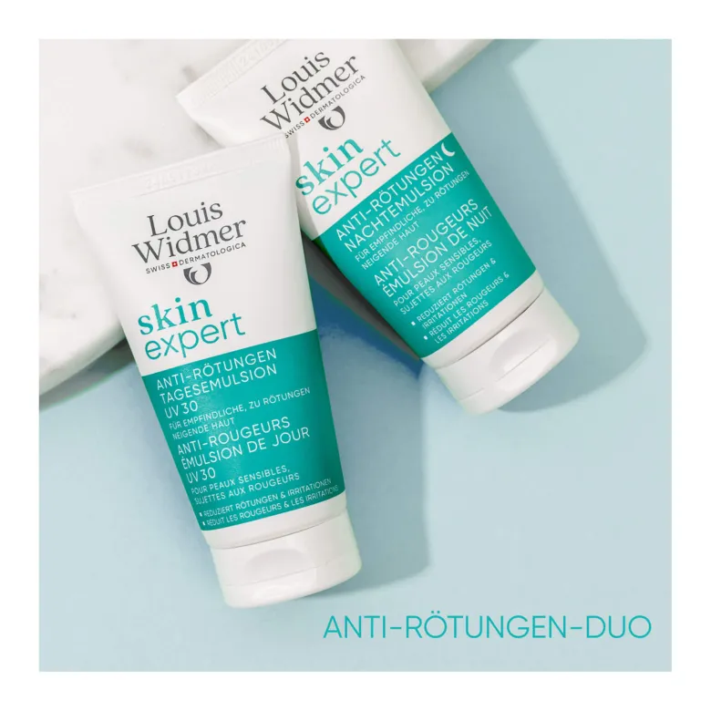 Widmer skinexpert Anti-Rötungen Unparfümierte Nachtemulsion, 50 ml