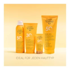 Widmer Sun Gel 50 leicht parfümiert, 100 ml