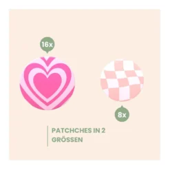 Wild Stripes Anti-Pickel Patches - Groovy Recover, 24 St