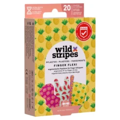 Wild Stripes Finger Flexi Pflaster - Food Edition, 20 St