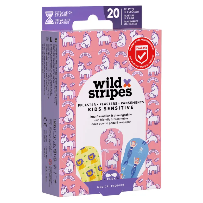 Wild Stripes Kinderpflaster - Fantasy Edition, 20 St