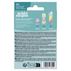 Wild Stripes Waterproof Pflaster - Rainbow Edition, 20 St