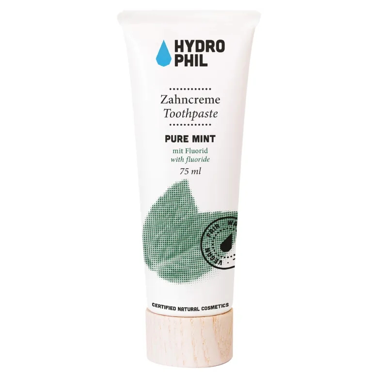Zahncreme pure mint mit Fluorid, 75 ml