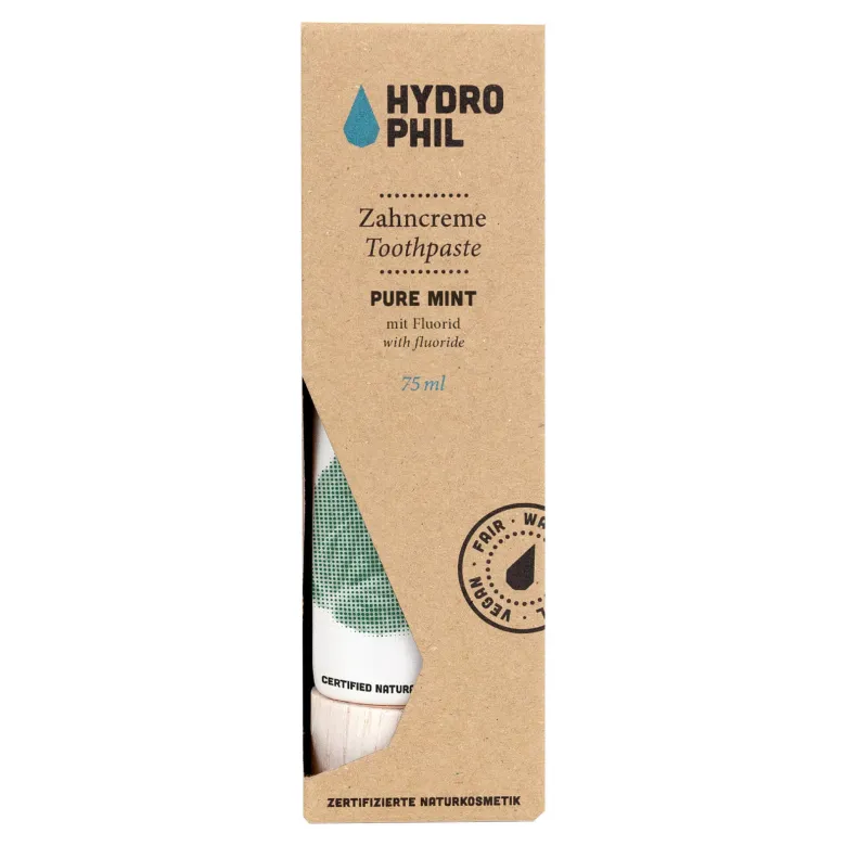 Zahncreme pure mint mit Fluorid, 75 ml