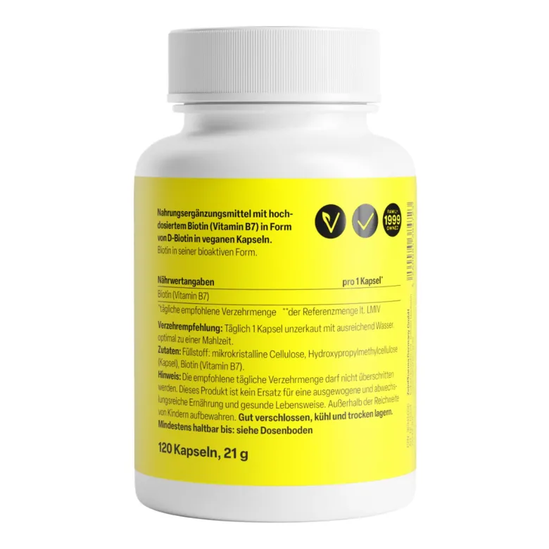 ZeinPharma Biotin 10mg Kapseln, 120 St