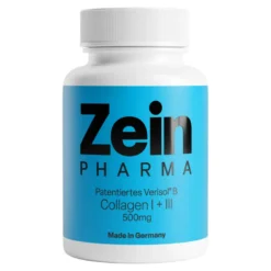 ZeinPharma Collagen I + III mit patentiertem Verisol B 500mg, 60 St