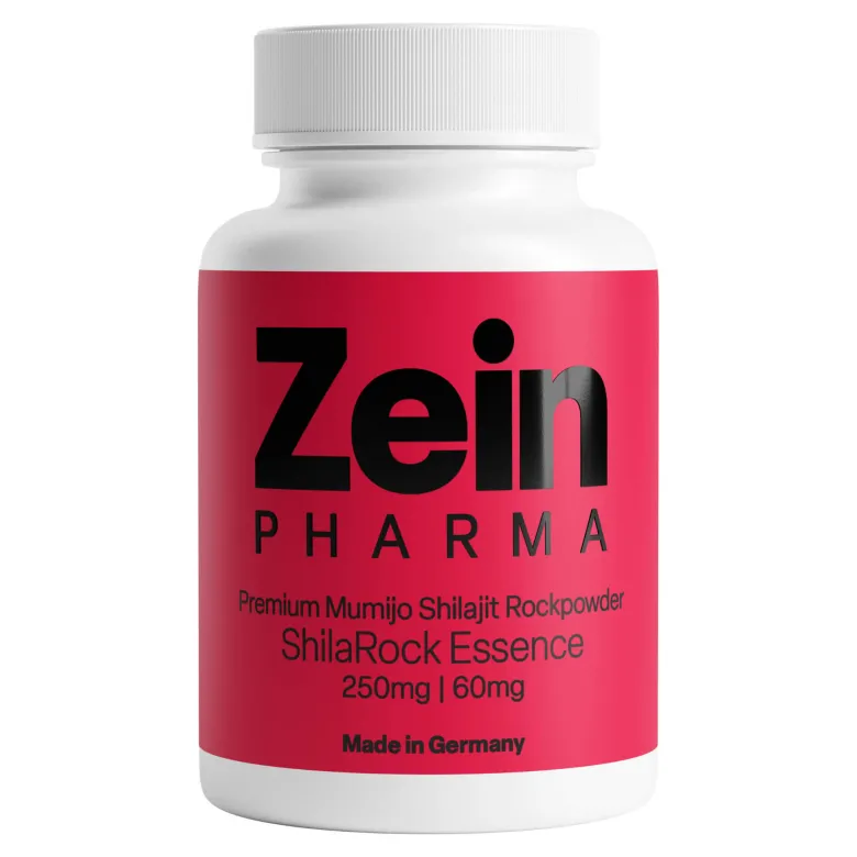 ZeinPharma ShilaRock Mumijo Shilajit Kapseln, 60 St
