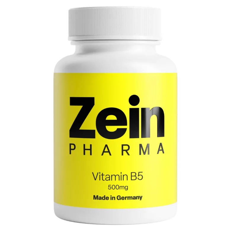 ZeinPharma Vitamin B5 500mg Kapseln, 120 St