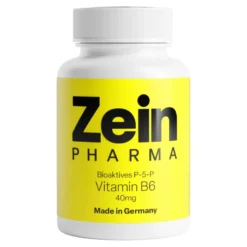 ZeinPharma Vitamin B6 mit bioaktivem P-5-P 40mg Kapseln, 60 St