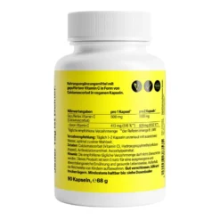 ZeinPharma Vitamin C gepuffert 500mg Kapseln, 90 St