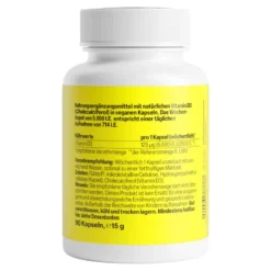 ZeinPharma Vitamin D3 5.000 I.E. Kapseln, 90 St