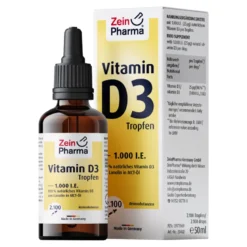 ZeinPharma Vitamin D3 1.000 I.E. Tropfen, 50 ml