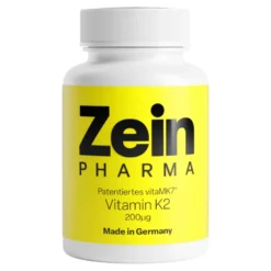 ZeinPharma Vitamin K2 mit patentiertem vitaMK7 200µg Kapseln, 60 St