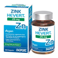 Zink Hevert 25 mg Kapseln, 100 St