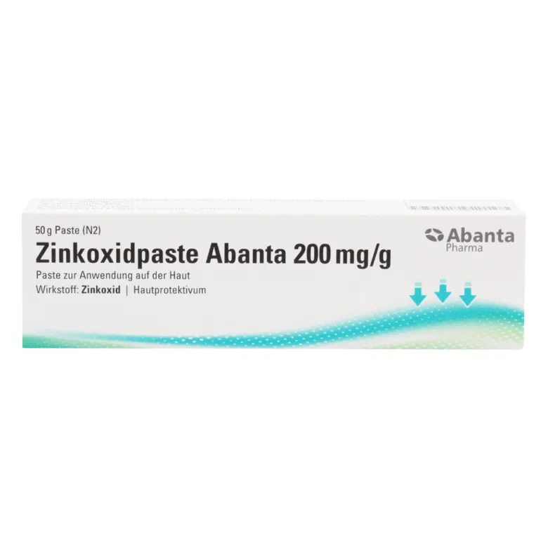 Zinkoxidpaste Abanta 200 mg/g, 50 g