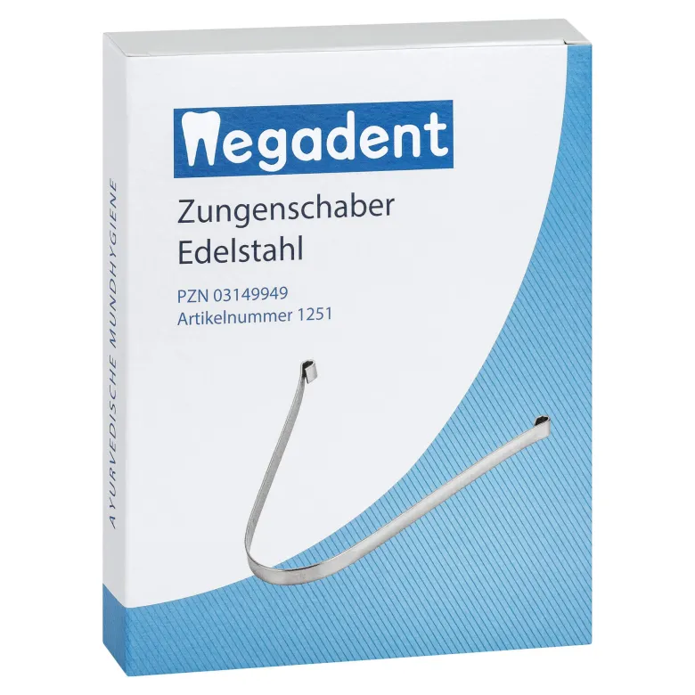 Zungenschaber Edelstahl, 1 St